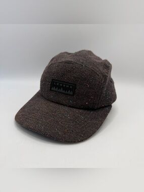 Legend Wool Blend Speckled 5 Panel Camp Mens Hat Strapback USA One Size